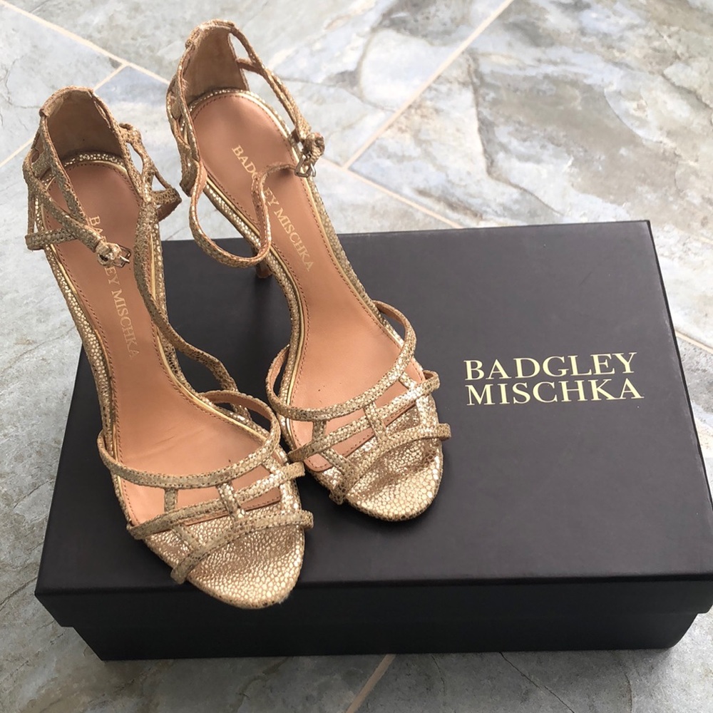 Badgley Mischka sandals MP2774 KERRINGTON GLDMET